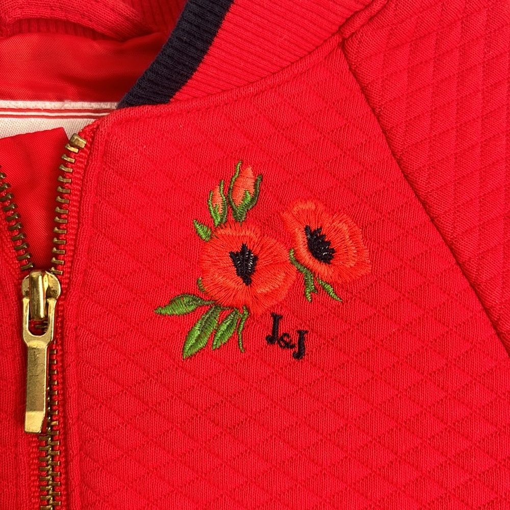 Janie and Jack Red Jacket Size: 3-4 - Picture 2 of 11
